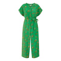 дамски,летни,гащеризони,yumi,yumi,green,cheetah,print,jumpsuit,green