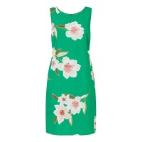 дамски,поли,и,рокли,yumi,yumi,green,oversized,floral,a,line,shift,dres,green