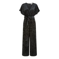 дамски,летни,гащеризони,yumi,yumi,black,velvet,kimono,sleeve,jumpsuit,black,velvet