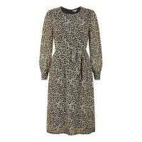 рокля,дамски,поли,и,рокли,yumi,yumi,black,leopard,long,sleeve,skater,dress,leopard