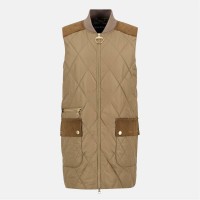 елек,дамски,якета,и,палта,barbour,women's,lydia,diamond,quilted,sleeveless,gilet,brown,tartan