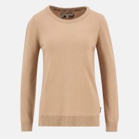 пуловер,дамски,плетени,дрехи,barbour,pendle,crew,neck,jumper,p,camel,hessian