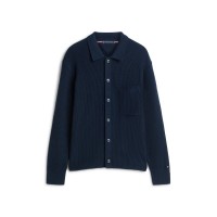 жилетка,мъжки,пуловери,tommy,hilfiger,men's,rib,button,cardigan,night,navy
