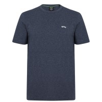 тениска,облекла,на,разпродажба,мъжки,тениски,boss,curved,logo,t,shirt,navy,marl,415
