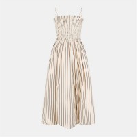 рокля,дамски,поли,и,рокли,amylynn,women's,polly,maxi,dress,beige,stripe