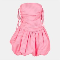 рокля,дамски,поли,и,рокли,amylynn,women's,alexa,mini,peplum,dress,pink,stripe