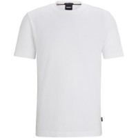 тениска,облекла,на,разпродажба,мъжки,тениски,boss,thompson,logo,t,shirt,white,100