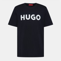 тениска,мъжки,тениски,hugo,dulivio,t,shirt,navy,white,405