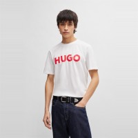 тениска,облекла,на,разпродажба,мъжки,тениски,hugo,dulivio,t,shirt,white