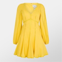 рокля,дамски,поли,и,рокли,ted,baker,ted,emerda,dress,ld53,yellow