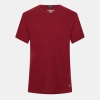 пижама,мъжки,пижами,lyle,and,scott,men's,short,sleeve,pyjama,set,cabernet,black