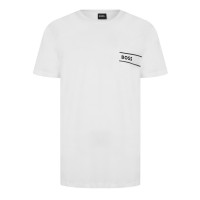 тениска,облекла,на,разпродажба,мъжки,тениски,boss,logo,crew,neck,t,shirt,white,100