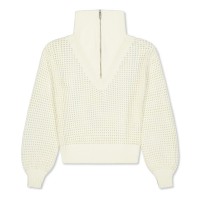 пуловер,дамски,плетени,дрехи,sweaty,betty,women's,crew,neck,jumper,coconut,cream