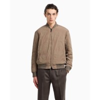 яке,emporio,armani,men,s,insulated,bomber,jacket,walnut,f6139