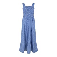 рокля,дамски,поли,и,рокли,jack,wills,shirred,striped,maxi,dress,blue,stripe