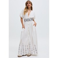 рокля,дамски,поли,и,рокли,raffya,sally,ann,button,down,embroidery,maxi,dress,in,white,ecru