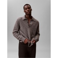 мъжки,пуловери,calvin,klein,jeans,ckj,yarn,polo,knit,sn61,grey,heather