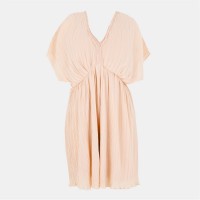 рокля,дамски,поли,и,рокли,french,connection,women's,fc,chathia,v,neck,mini,dress,ballet,pink