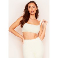 къса,блуза,дамски,топове,missy,empire,thick,knit,square,neck,crop,top,cream