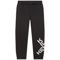 детски,анцуг,детски,облекла,kenzo,logo,jogging,bottoms,infants,dark,grey