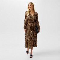 рокля,дамски,поли,и,рокли,biba,biba,button,through,dress,mini,cheetah