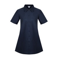 рокля,дамски,поли,и,рокли,miso,women's,oxford,day,shirt,dress,navy