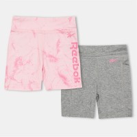 къси,панталони,дрехи,за,училище,разпродажба,reebok,детски,къси,панталони,детски,облекла,reebok,2pk,shorts,in99,prism,pink