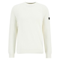 пуловер,мъжки,пуловери,мъжки,тениски,barbour,international,mens,monmouth,crew,neck,jumper,whsper,wht,wh32