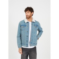 яке,мъжки,якета,brave,soul,jacket,with,detchable,borg,collar,lt,blu,dnm,crm