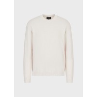 блуза,облекла,на,разпродажба,мъжки,пуловери,emporio,armani,emporio,crew,sweater,sn99,bianco,latte