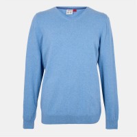 плетена,блуза,musto,v,neck,knitted,top,blue