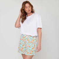 дамска,пижама,дамски,пижами,miso,women,s,fruit,short,sleeve,pyjama,set,white