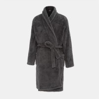 мъжки,пижами,howick,fleece,plain,robe,men,grey