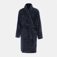 мъжки,пижами,howick,fleece,plain,robe,men,navy