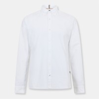 облекла,на,разпродажба,мъжки,ризи,boss,plain,long,sleeve,shirt,white