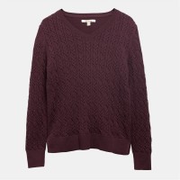 дамски,плетени,дрехи,barbour,hampton,v,neck,knit,black,cherry