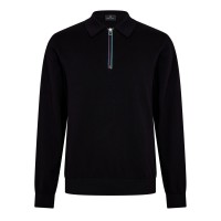 пуловер,мъжки,пуловери,ps,paul,smith,men's,rainbow,tip,crew,neck,jumper,black,79