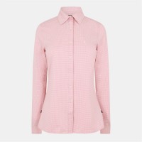 рокля,musto,effortless,long,sleeve,dress,shirt,pink