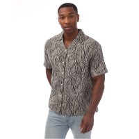 риза,с,къс,ръкав,дамски,ризи,levis,ari,short,sleeve,resort,shirt,zebra,creme,bru