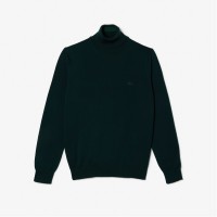 пуловер,мъжки,пуловери,lacoste,turtleneck,croc,jumper,sinople