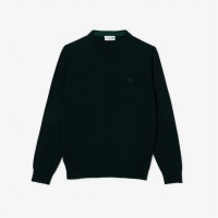 блуза,облекла,на,разпродажба,мъжки,пуловери,lacoste,round,neck,knitwear,sinople