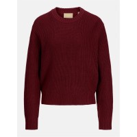 пуловер,дамски,плетени,дрехи,jjxx,global,crew,knitted,jumper,cabernet