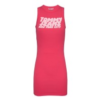 рокля,дамски,поли,и,рокли,tommy,jeans,tjw,tj,bubble,tank,dress,amour