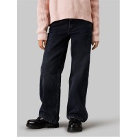 дънки,детски,облекла,calvin,klein,jeans,ckj,wide,jean,jn53,blue,black,1bj