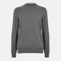 мъжки,пуловер,облекла,на,разпродажба,мъжки,пуловери,boss,hugo,boss,pascas,knit,jumper,mens,medium,grey