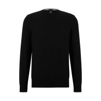 мъжки,пуловер,облекла,на,разпродажба,мъжки,пуловери,boss,hugo,boss,pascas,knit,jumper,mens,black,001