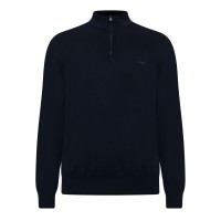 пуловер,мъжки,пуловери,boss,men's,padro,l,zipped,quarter,zip,jumper,dark,blue,404