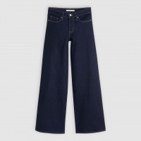 дамски,дънки,levis,318,shaping,wide,leg,soft,blac,darkest,sky
