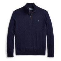 блуза,мъжки,пуловери,мъжки,тениски,polo,ralph,lauren,loryelle,quarter,zip,sweater,hunter,navy