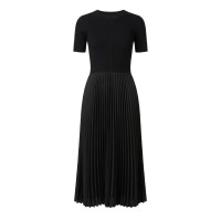 дамска,плетена,блуза,дамски,плетени,дрехи,boss,boss,fadridi,10269498,01,full,zip,knitted,top,womens,black